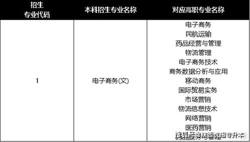 电子商务专业报考本科要求