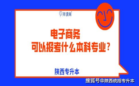 电子商务春考可报的专业